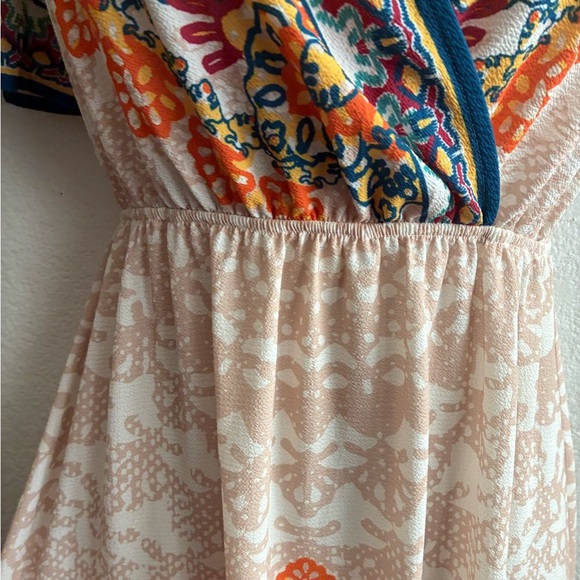 Flying Tomato MulticolorV-Neck  Maxi Dress S - Picture 7 of 10